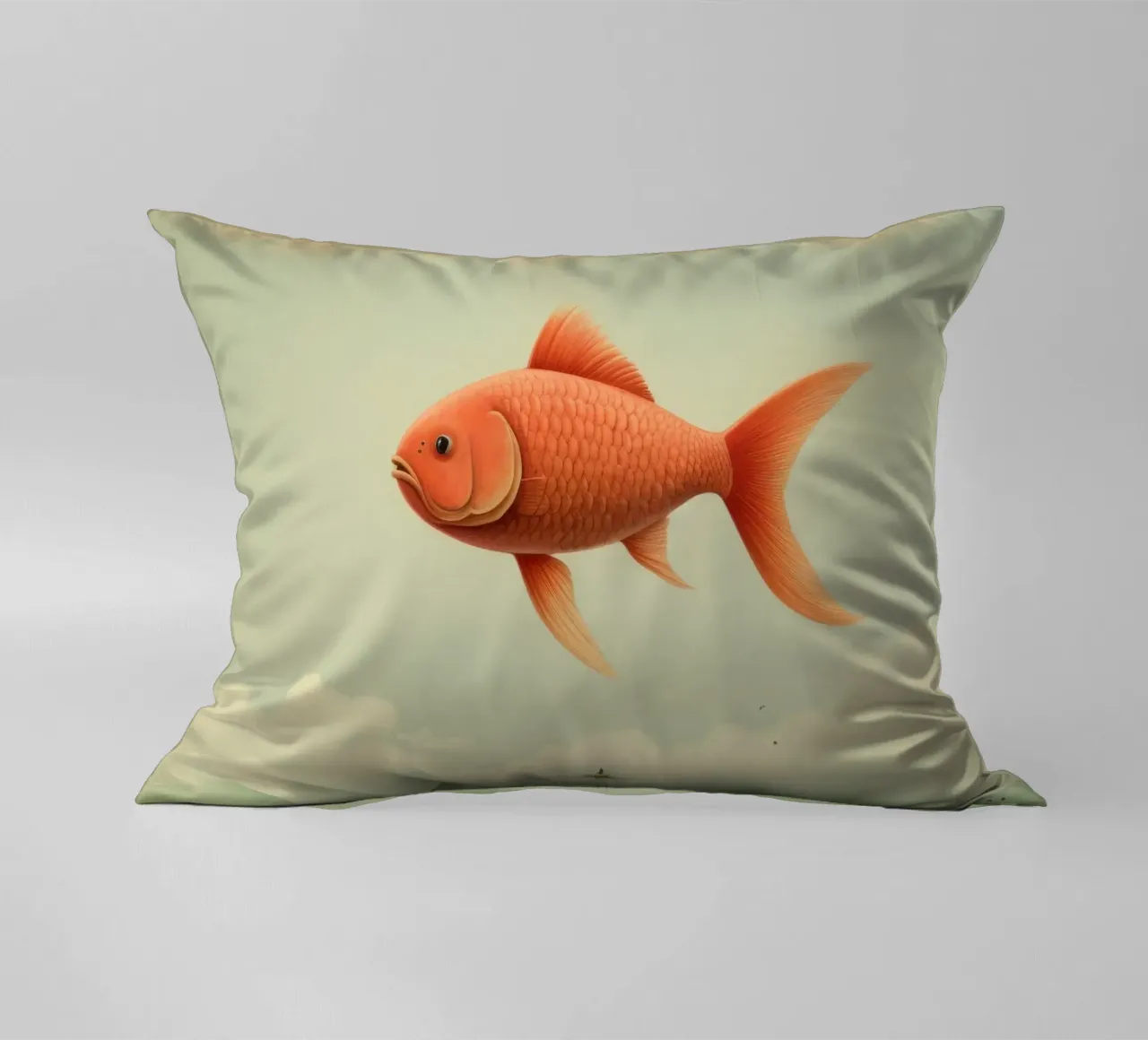 Carpa minima 1 cuscino da Minimal Animal Art