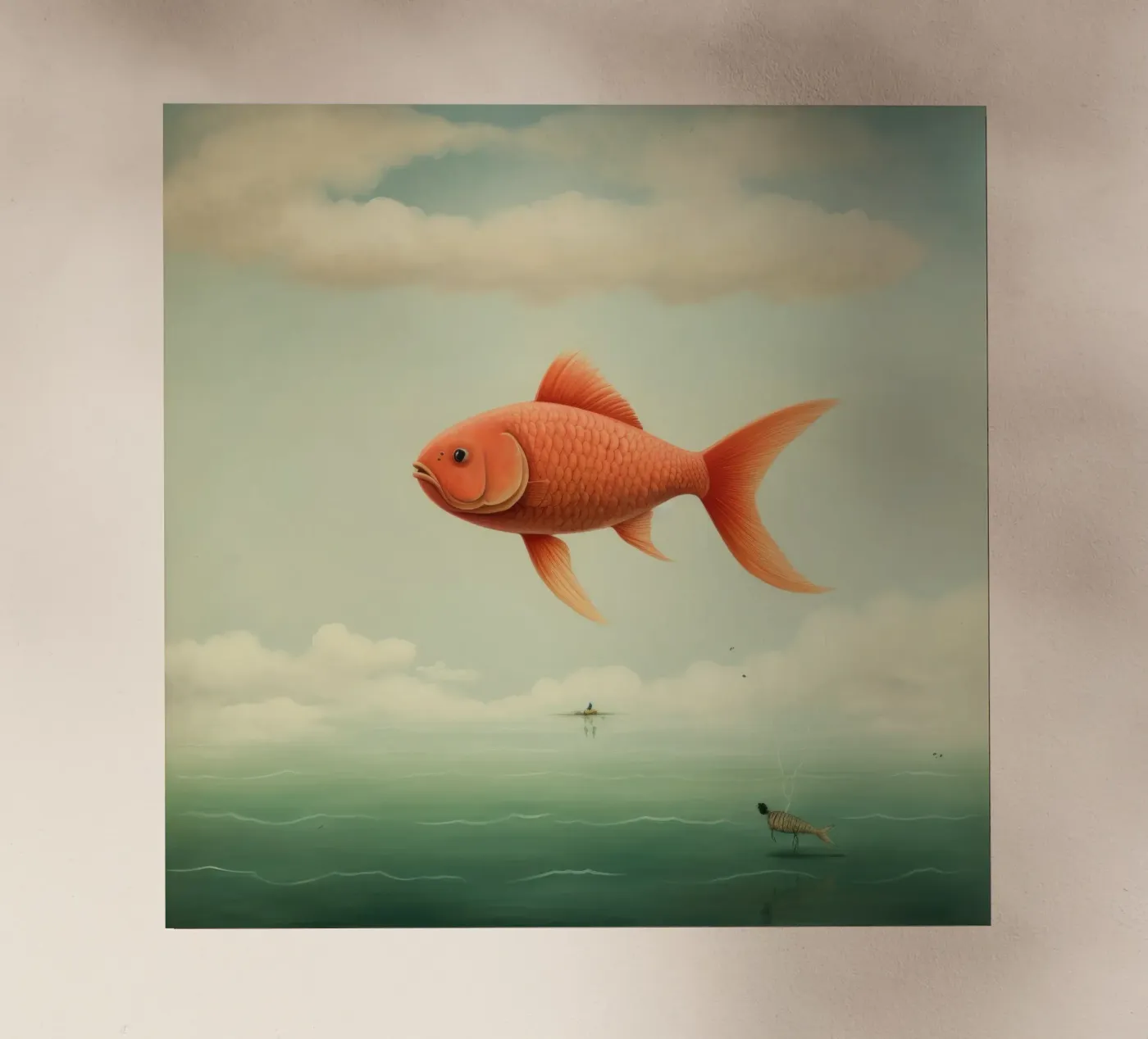 Minimum Carp pellicola backlit da Minimal Animal Art