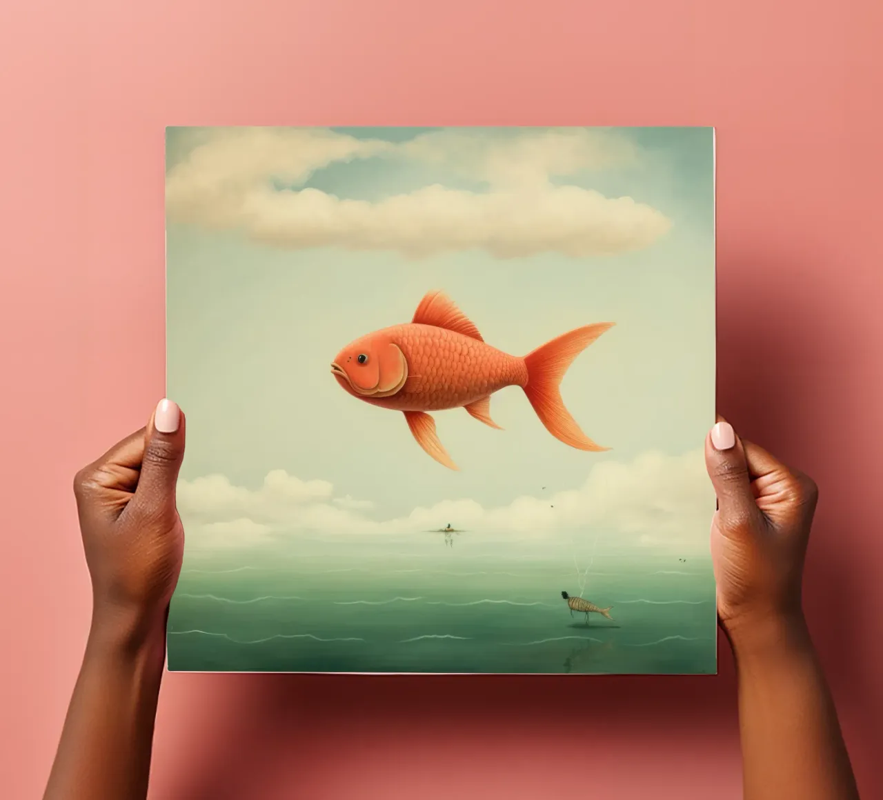 Minimum Carp sticker sheet by Minimal Animal Art