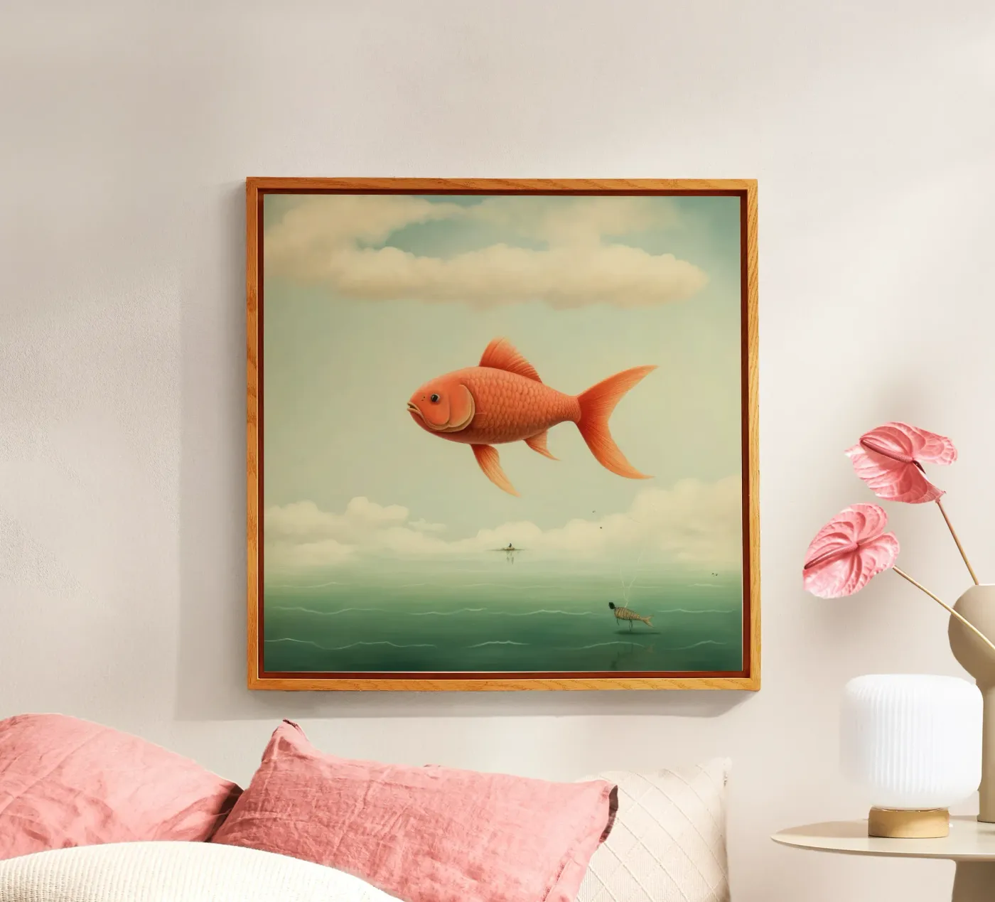 Minimum Carp plexiglass da Minimal Animal Art