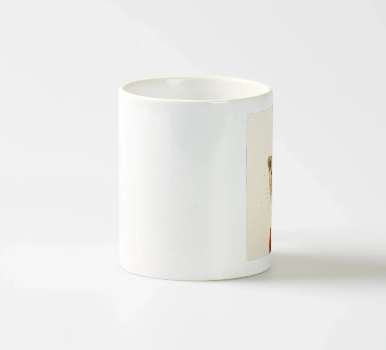 Minimal Cheetah 2 tazza in ceramica da Minimal Animal Art