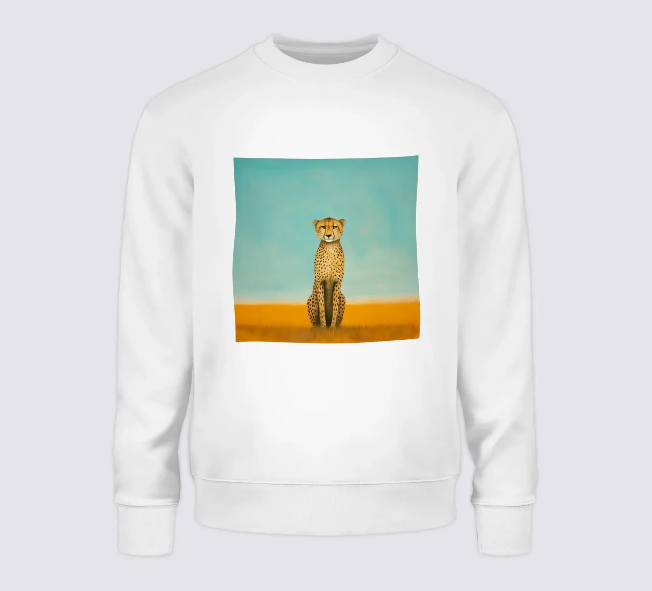 Ghepardo 4 Minimo felpa da Minimal Animal Art