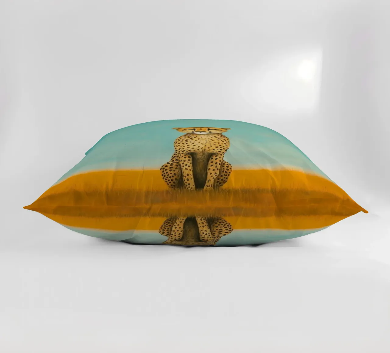 Ghepardo 4 Minimo cuscino da Minimal Animal Art