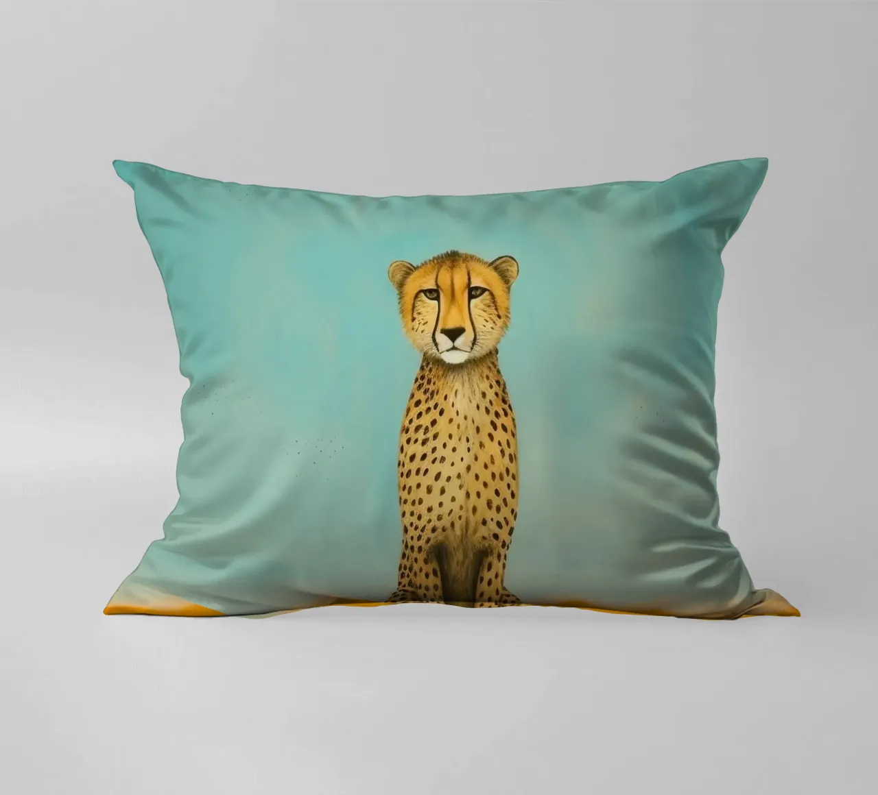 Ghepardo 4 Minimo cuscino da Minimal Animal Art