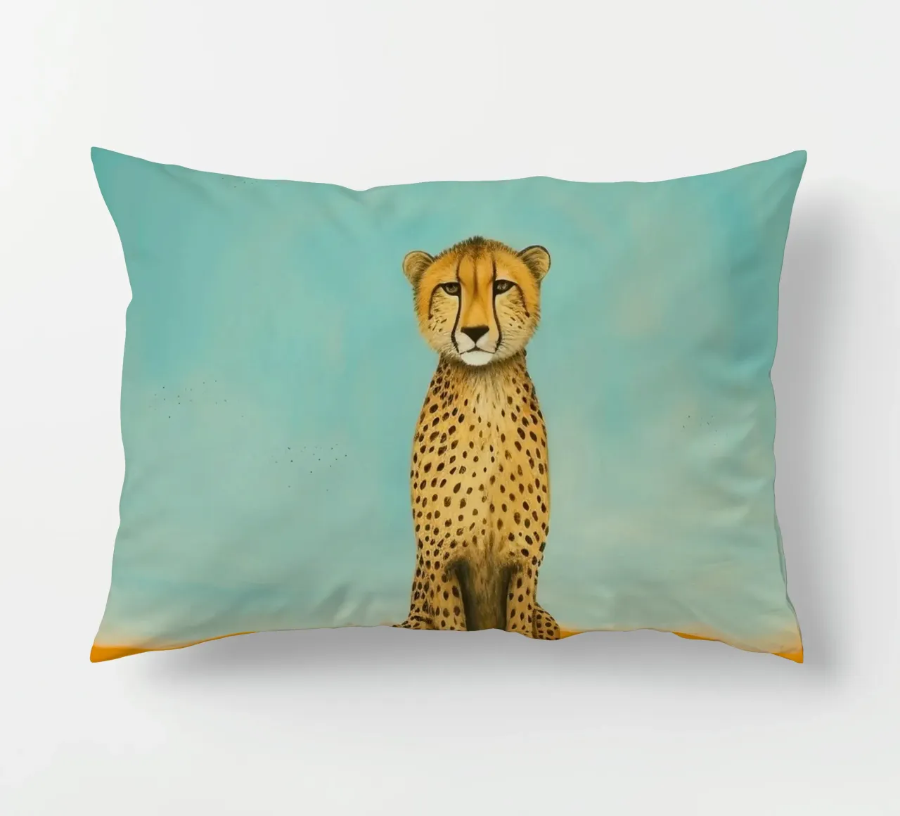 Ghepardo 4 Minimo cuscino da Minimal Animal Art
