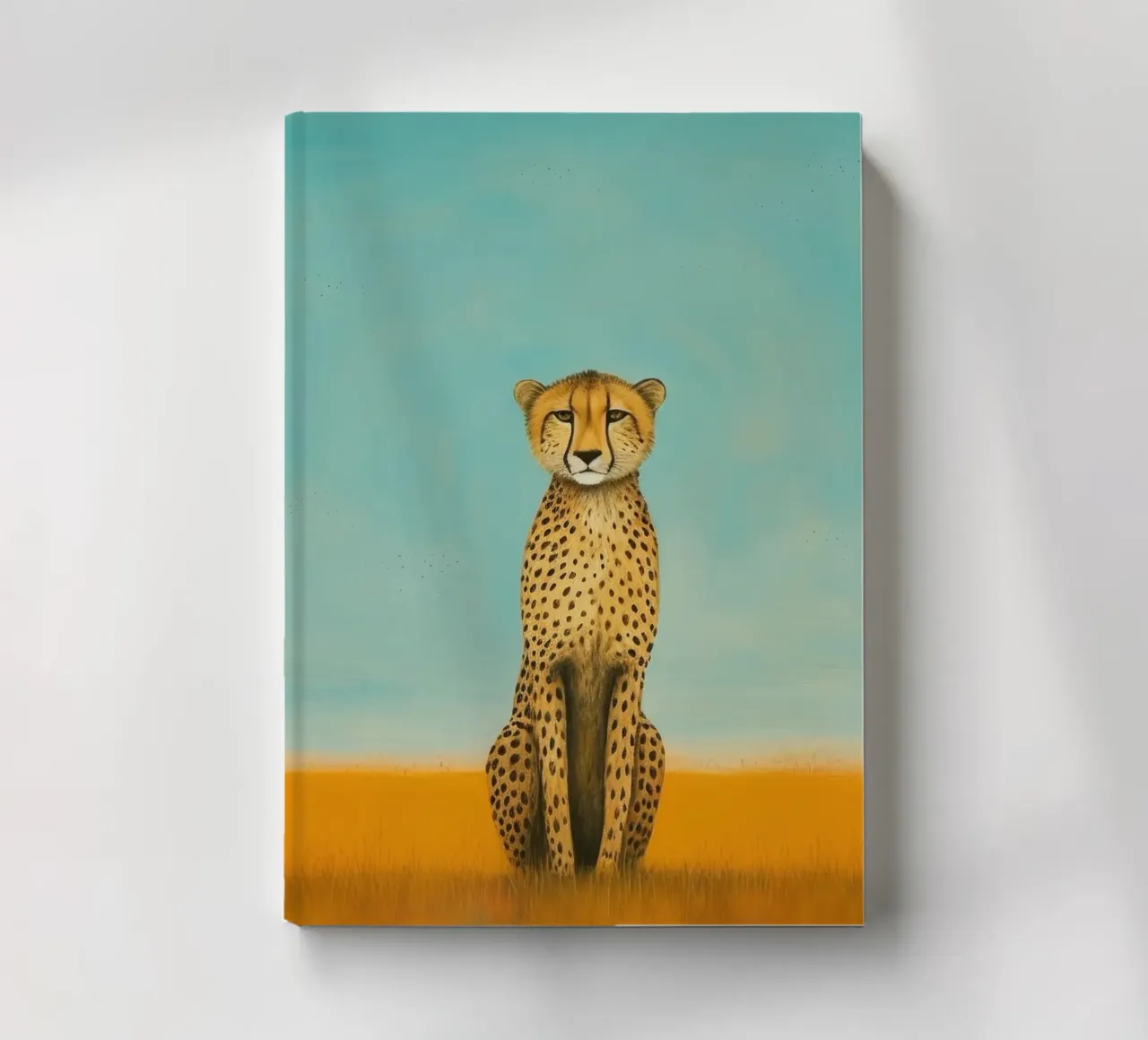 Ghepardo 4 Minimo diario da Minimal Animal Art