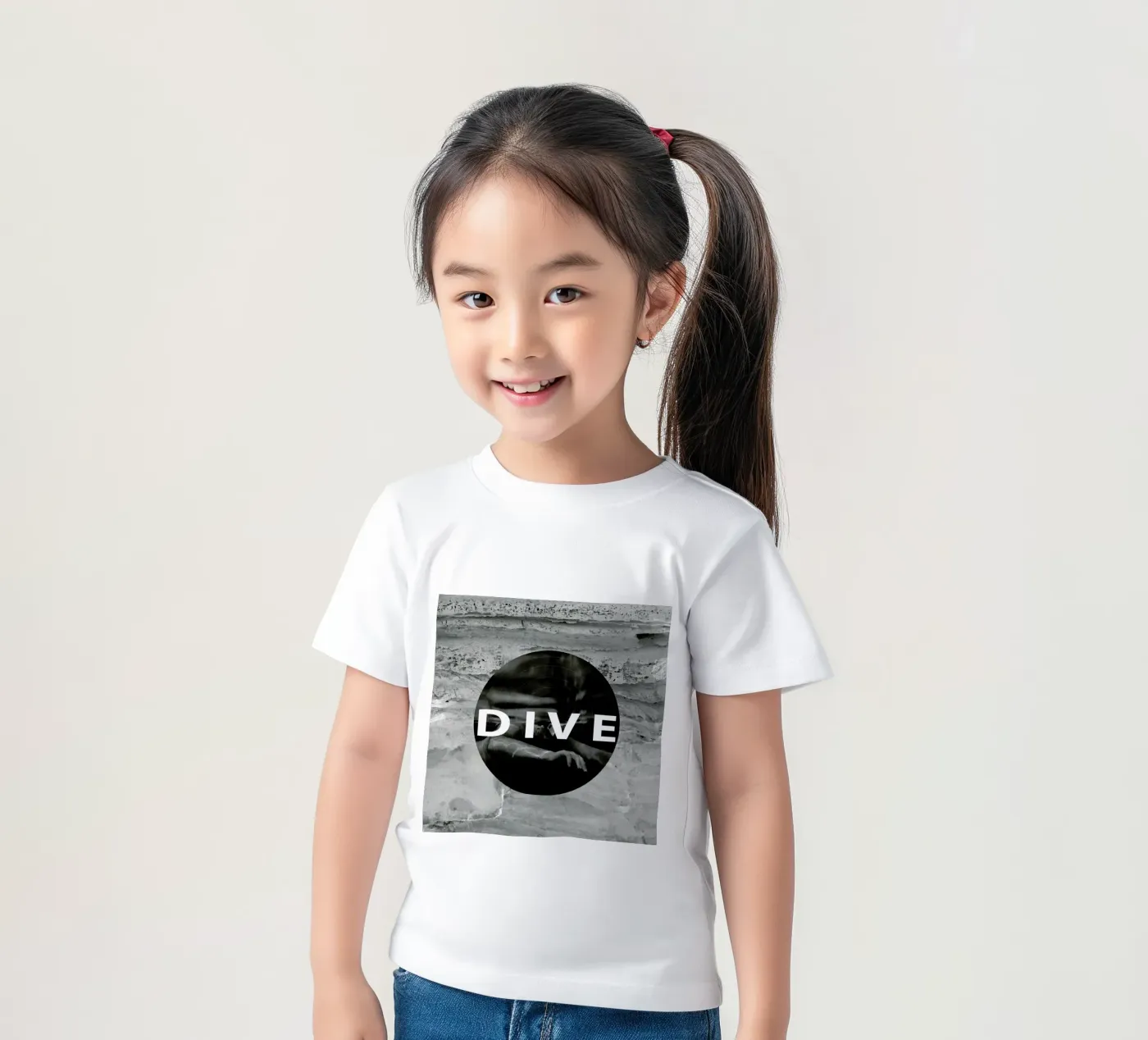 Dive kinder t-shirt van Nicolas Messaritis