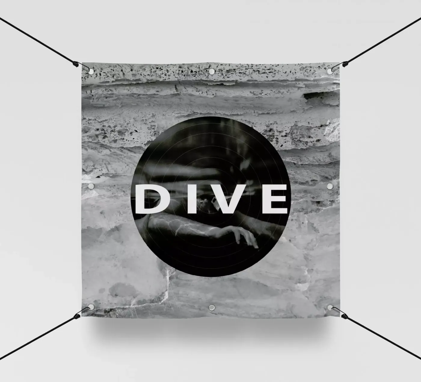 Dive telo in pvc da Nicolas Messaritis