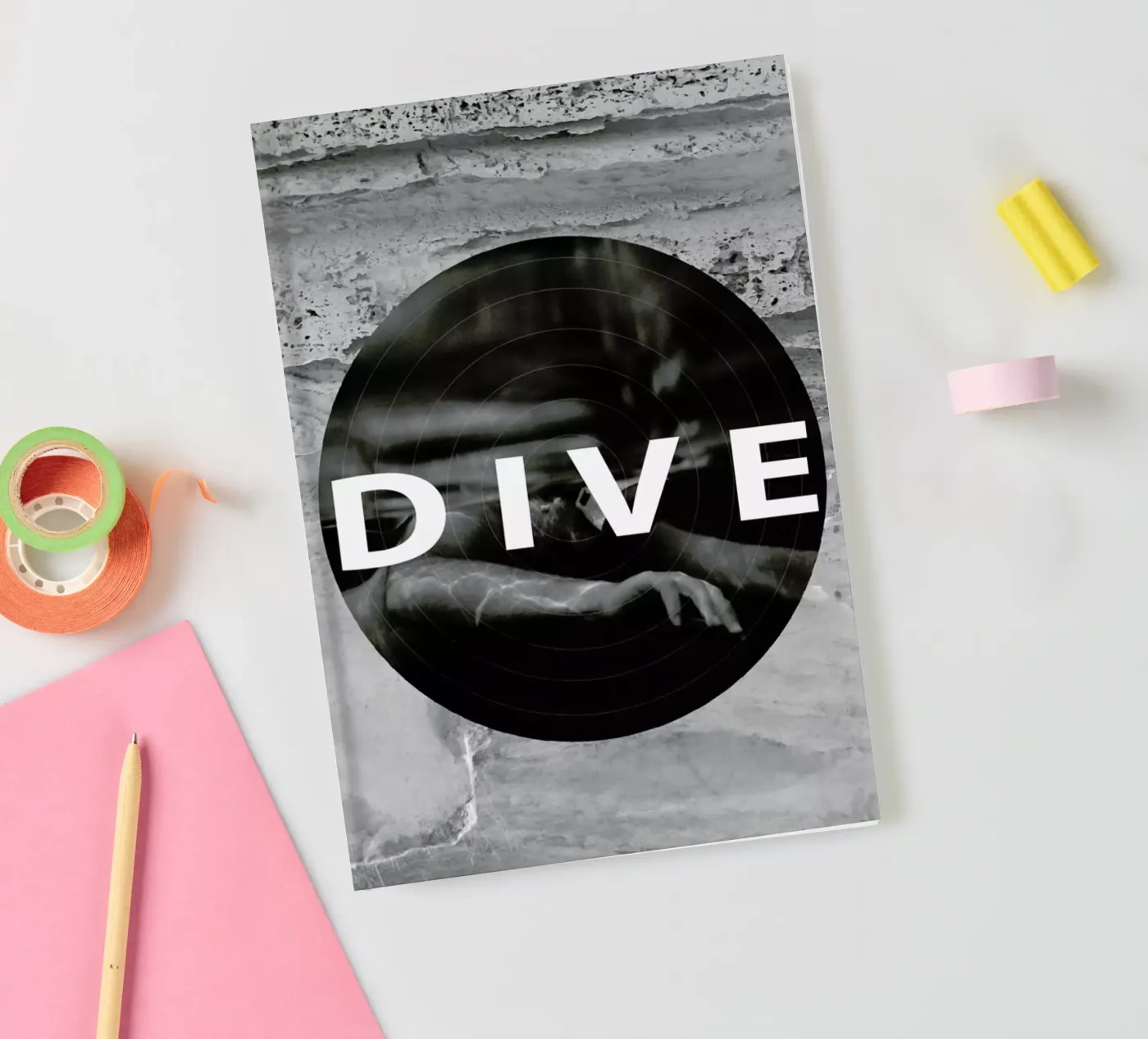Dive notebook by Nicolas Messaritis