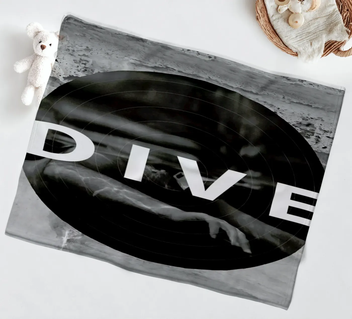 Dive Fleecedecke von Nicolas Messaritis