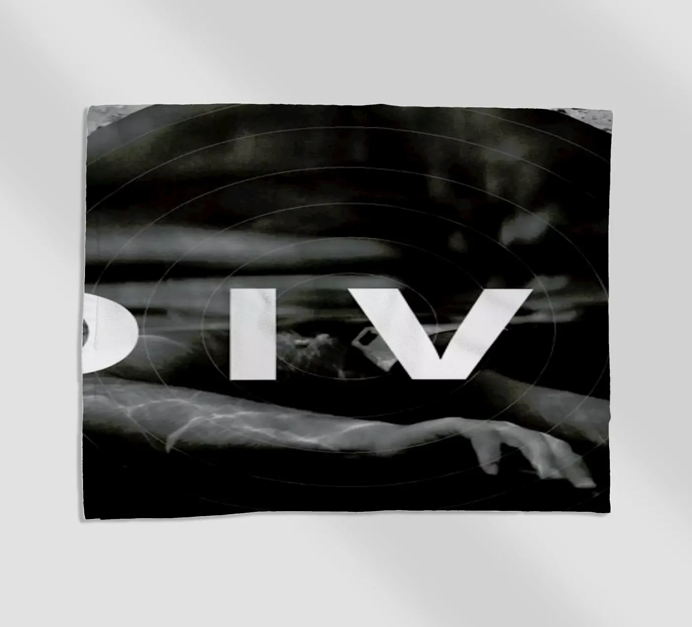 Dive beach towel by Nicolas Messaritis