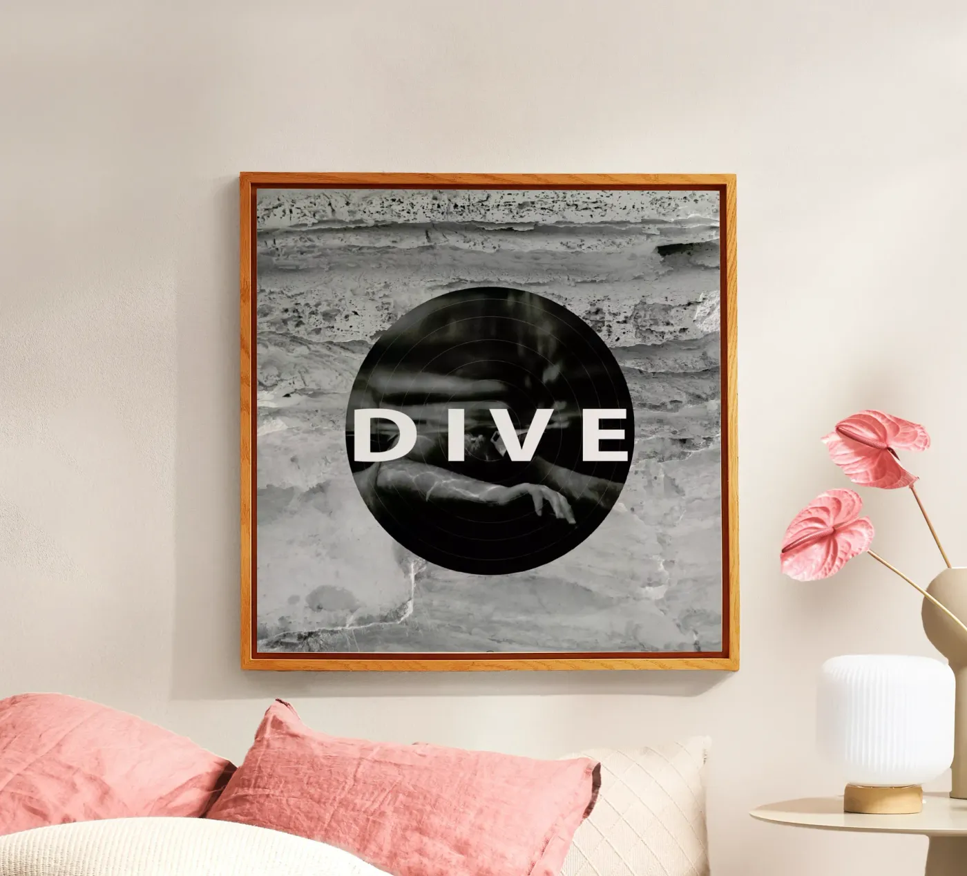 Dive acrylic glass by Nicolas Messaritis
