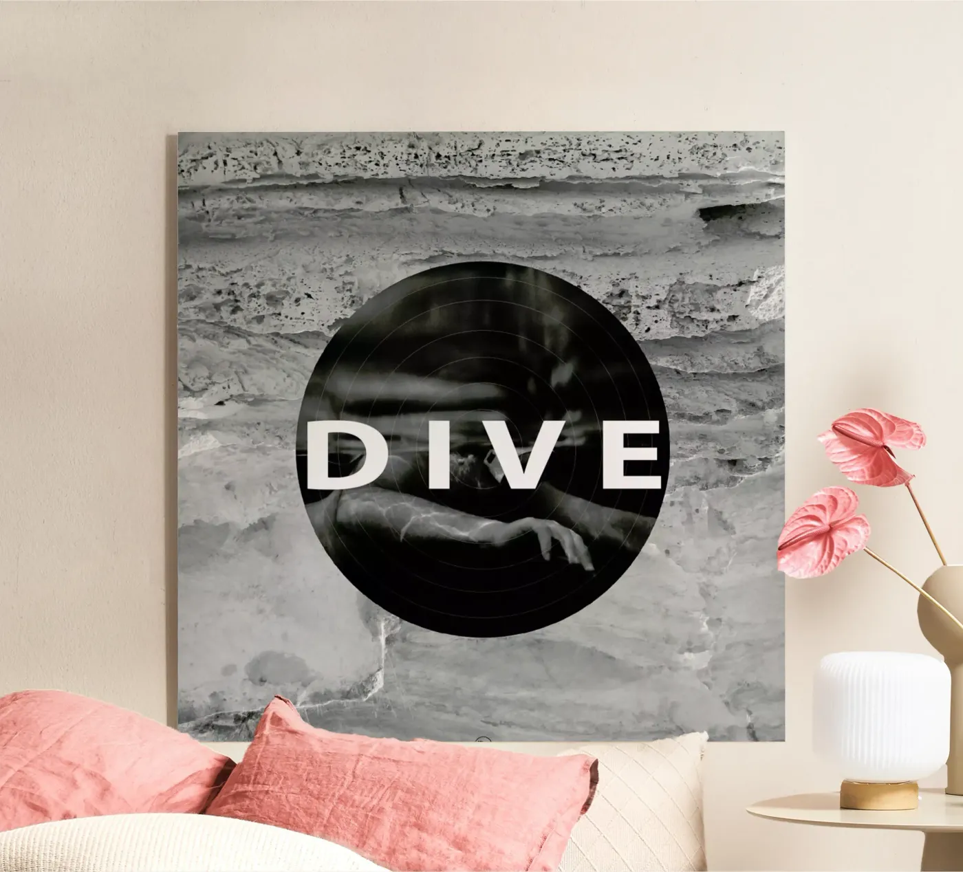 Dive acrylic glass by Nicolas Messaritis