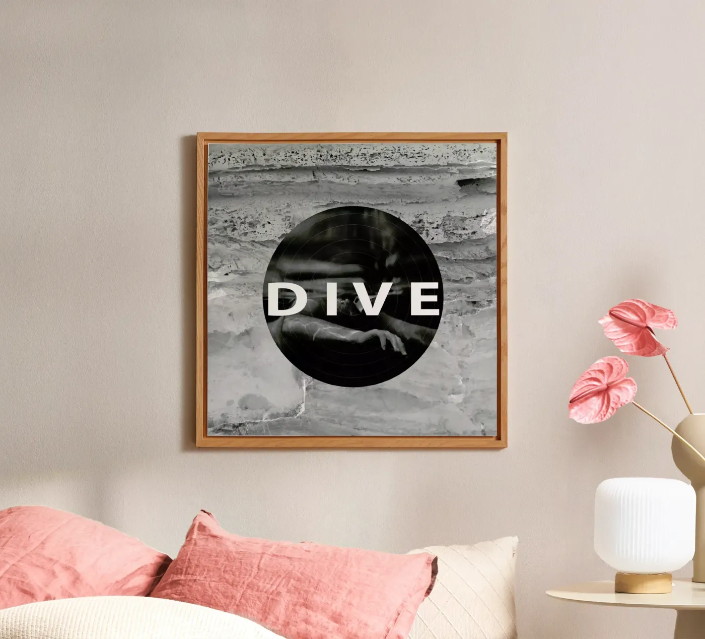 Dive alluminio dibond da Nicolas Messaritis