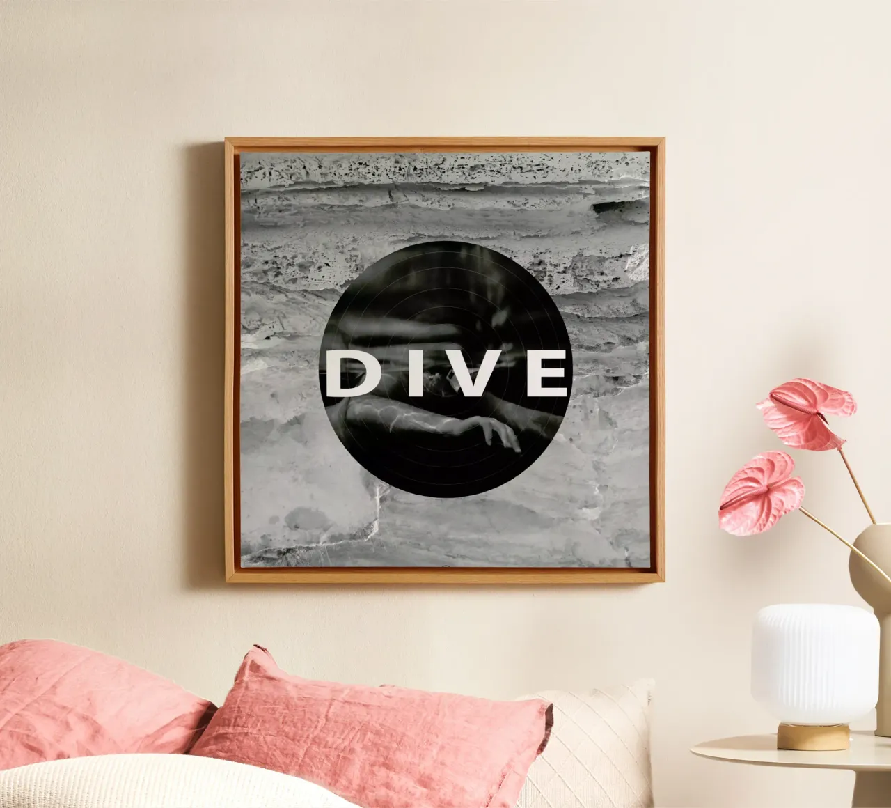 Dive tela con Cornice a cassetta da Nicolas Messaritis