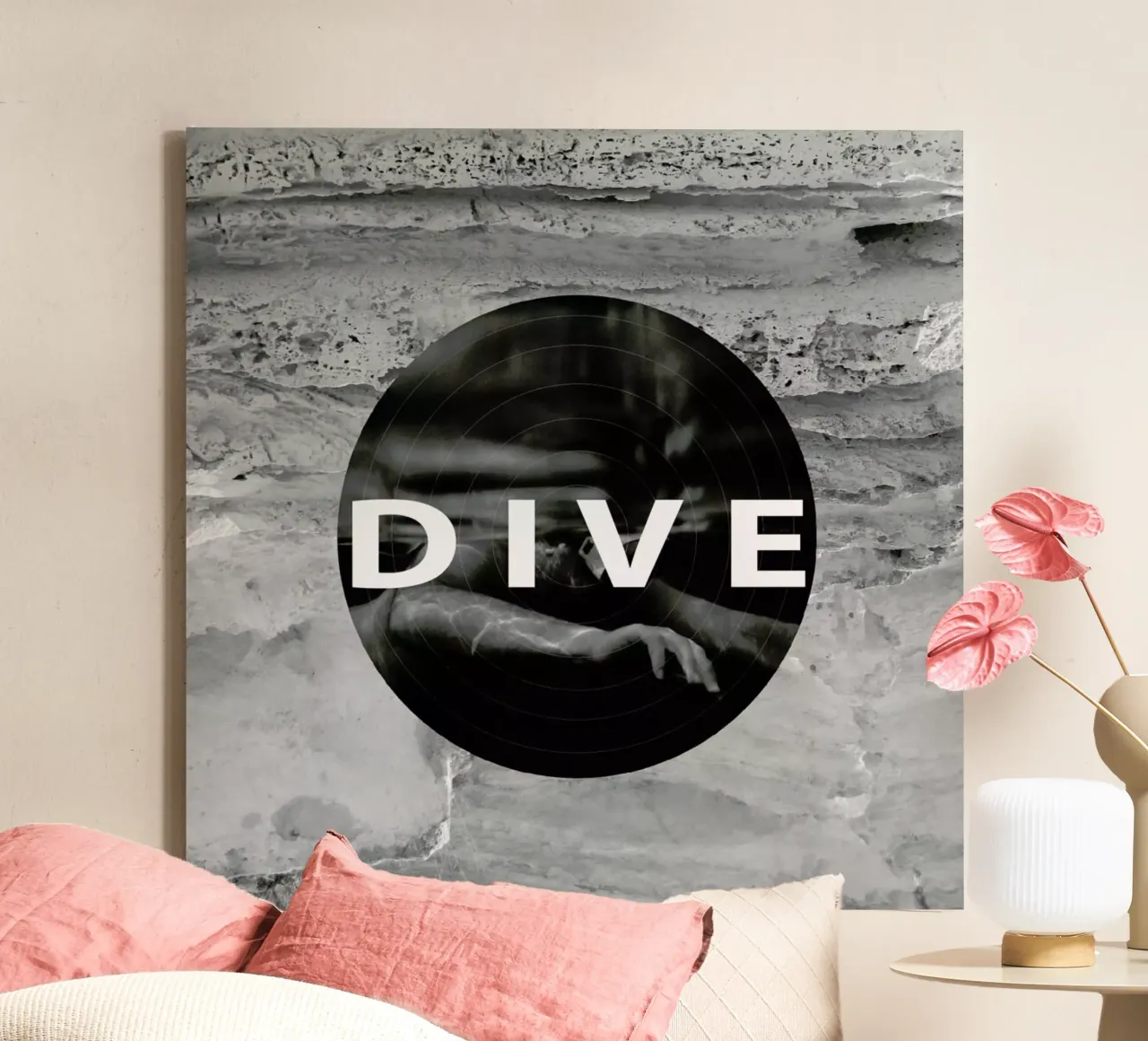 Dive tela con Cornice a cassetta da Nicolas Messaritis