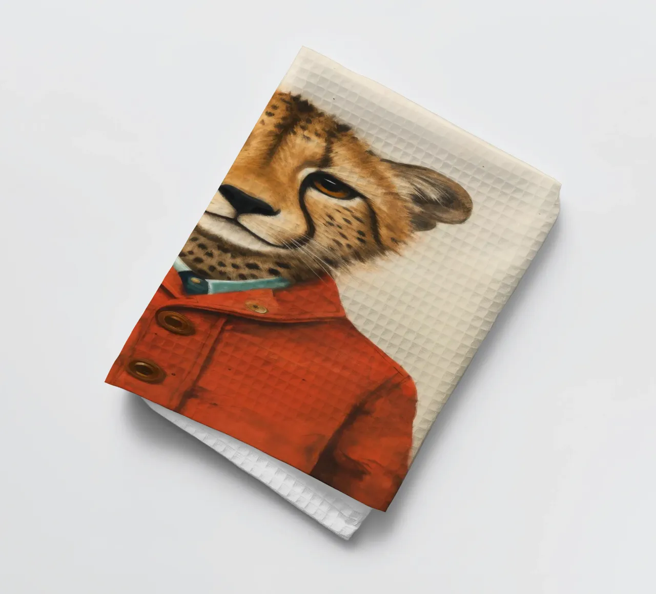 Guépard 1 Minimum torchon de Minimal Animal Art