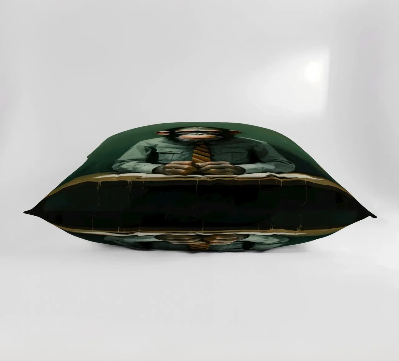 Scimpanzé minimo 2 cuscino da Minimal Animal Art