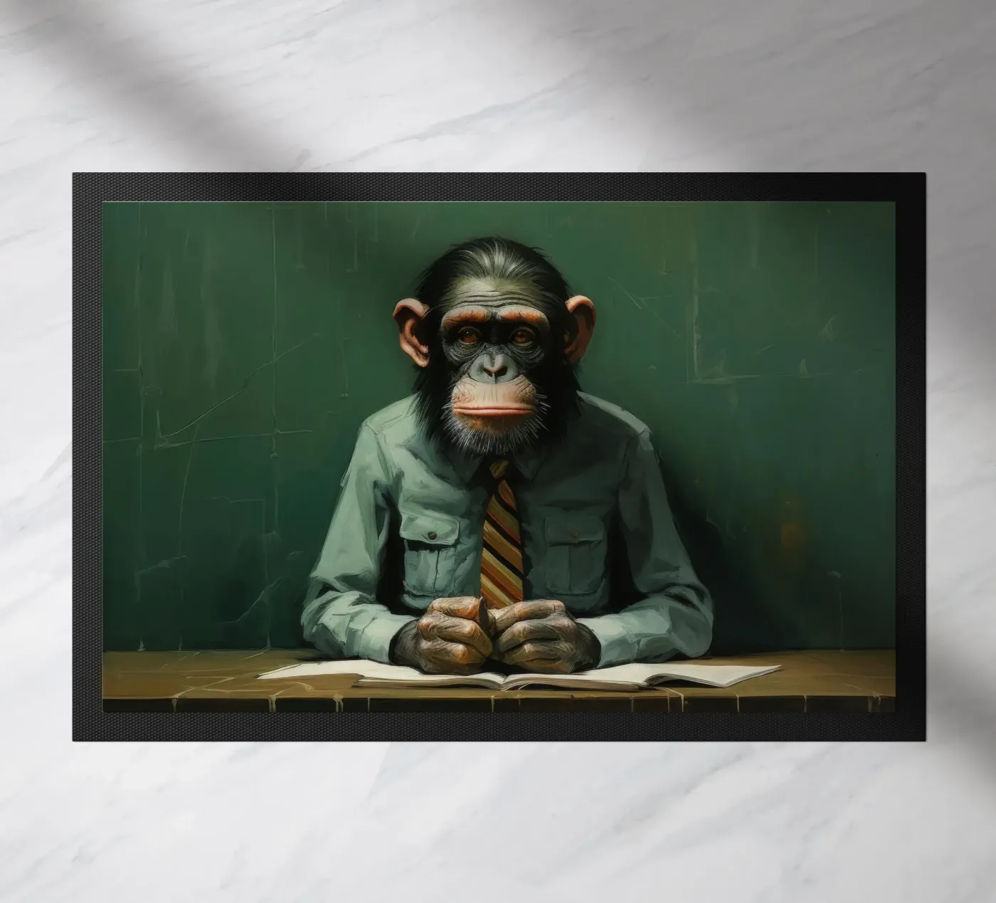 Scimpanzé minimale zerbino da Minimal Animal Art