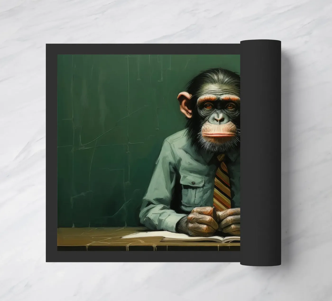 Scimpanzé minimale zerbino da Minimal Animal Art