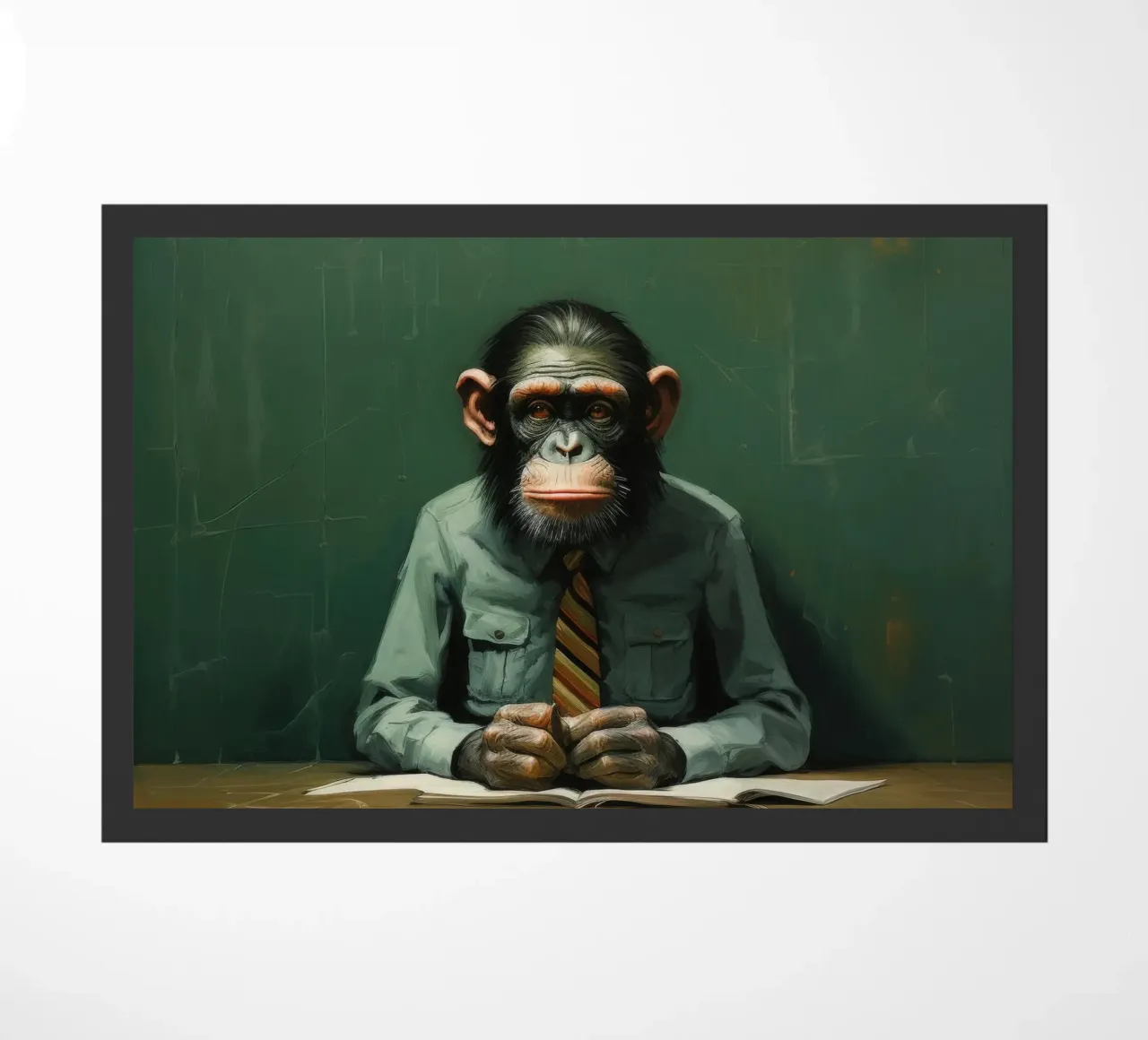 Scimpanzé minimo 2 zerbino da Minimal Animal Art