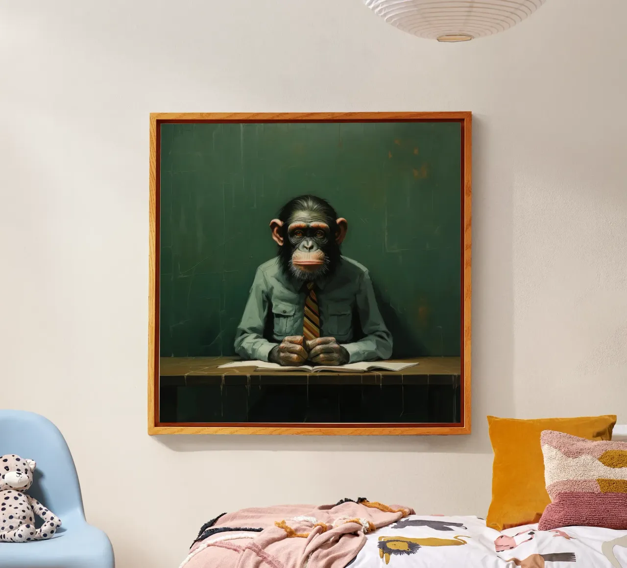 Scimpanzé minimo 2 plexiglass da Minimal Animal Art