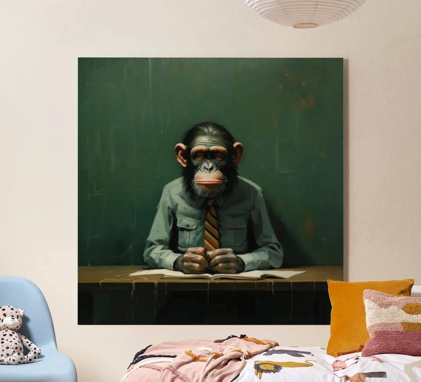 Scimpanzé minimale plexiglass da Minimal Animal Art