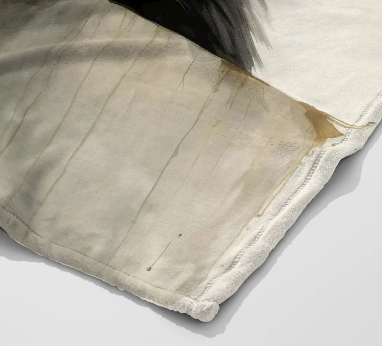 Scimpanzé minimo 3 coperta in pile da Minimal Animal Art