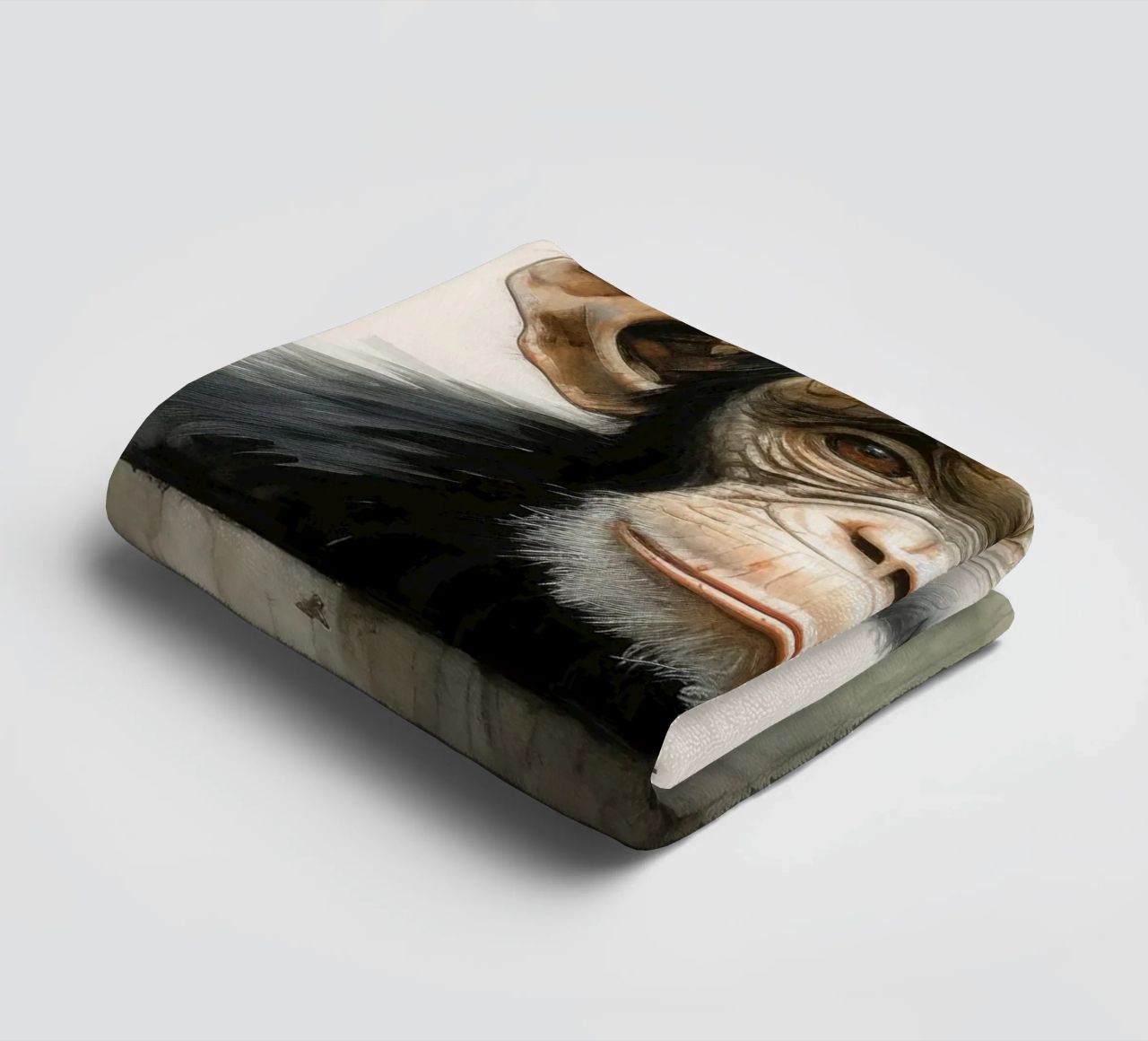 Scimpanzé minimo 3 asciugamano da bagno da Minimal Animal Art