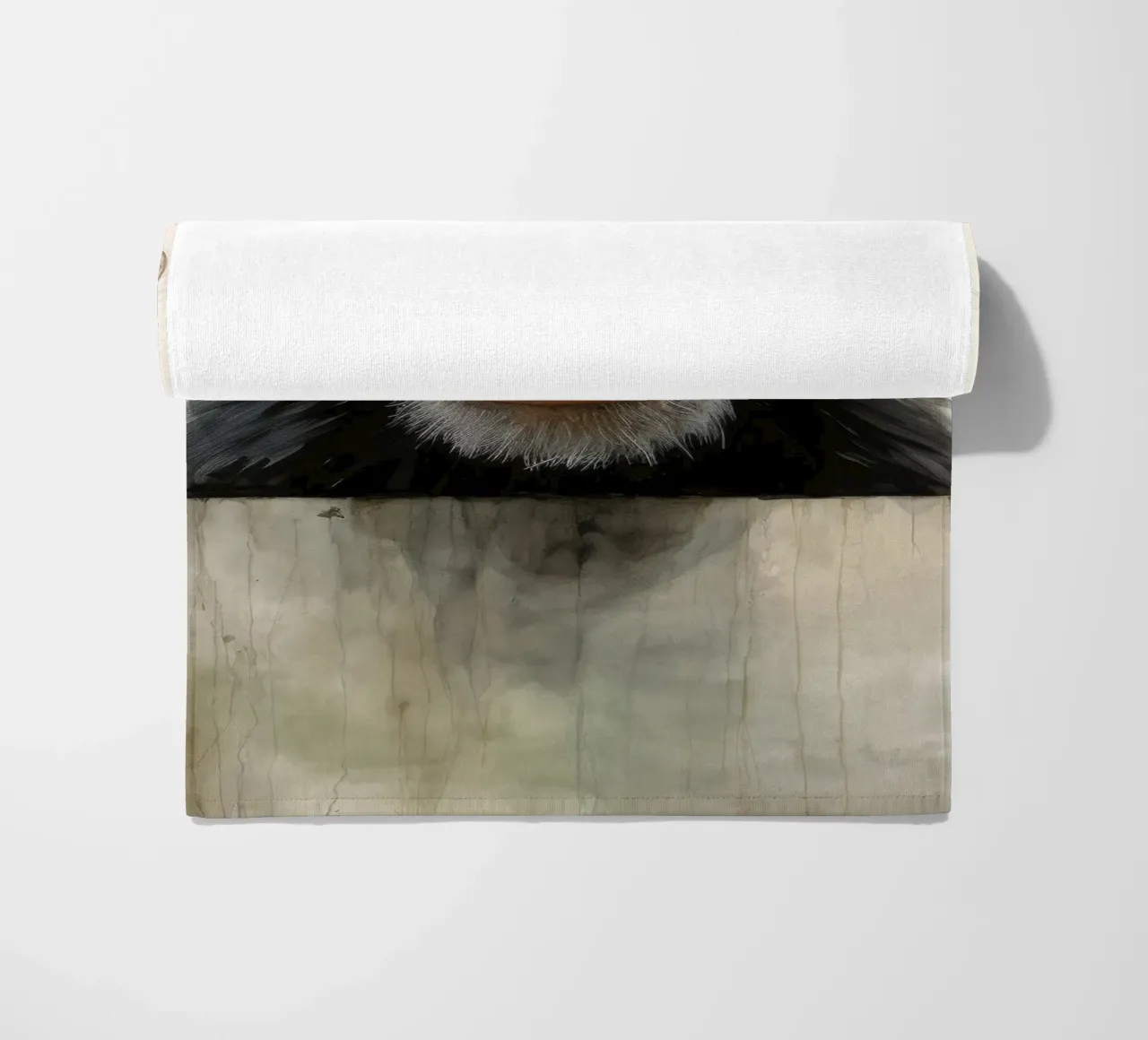 Scimpanzé minimo 3 telo mare da Minimal Animal Art