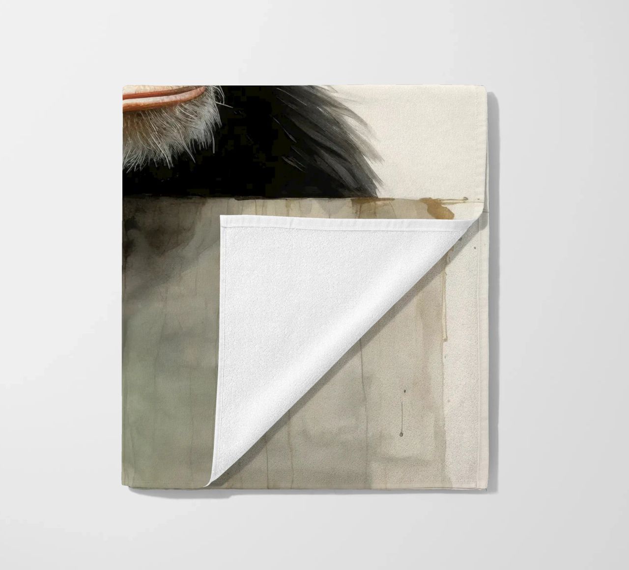 Scimpanzé minimo 3 telo mare da Minimal Animal Art