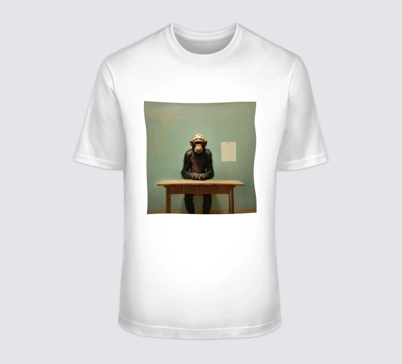 Scimpanzé minimo 4 t-shirt da Minimal Animal Art