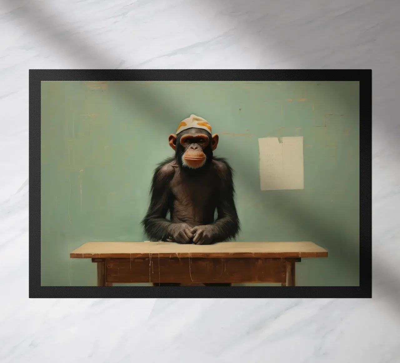 Scimpanzé minimo 4 zerbino da Minimal Animal Art