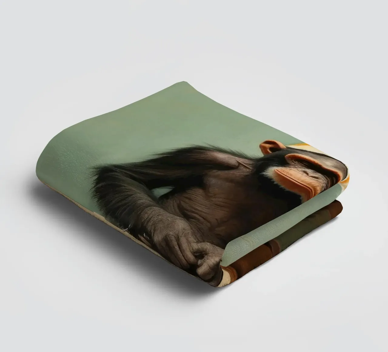 Scimpanzé minimo 4 asciugamano da bagno da Minimal Animal Art