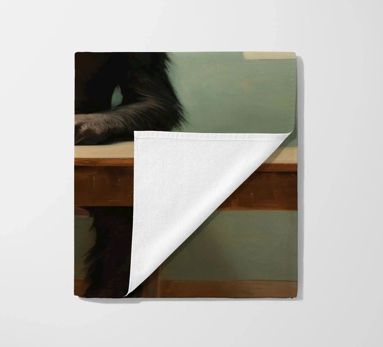 Scimpanzé minimo 4 telo mare da Minimal Animal Art