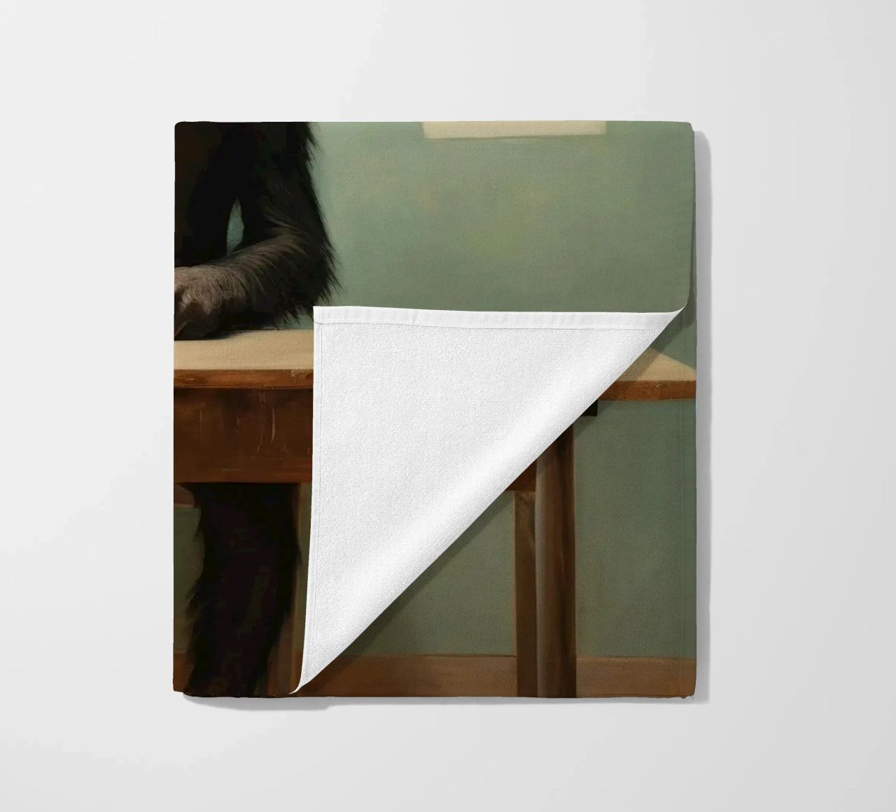 Scimpanzé minimo 4 telo mare da Minimal Animal Art