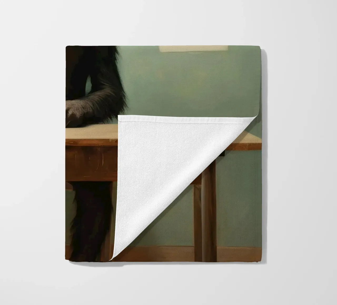 Scimpanzé minimo 4 telo mare da Minimal Animal Art