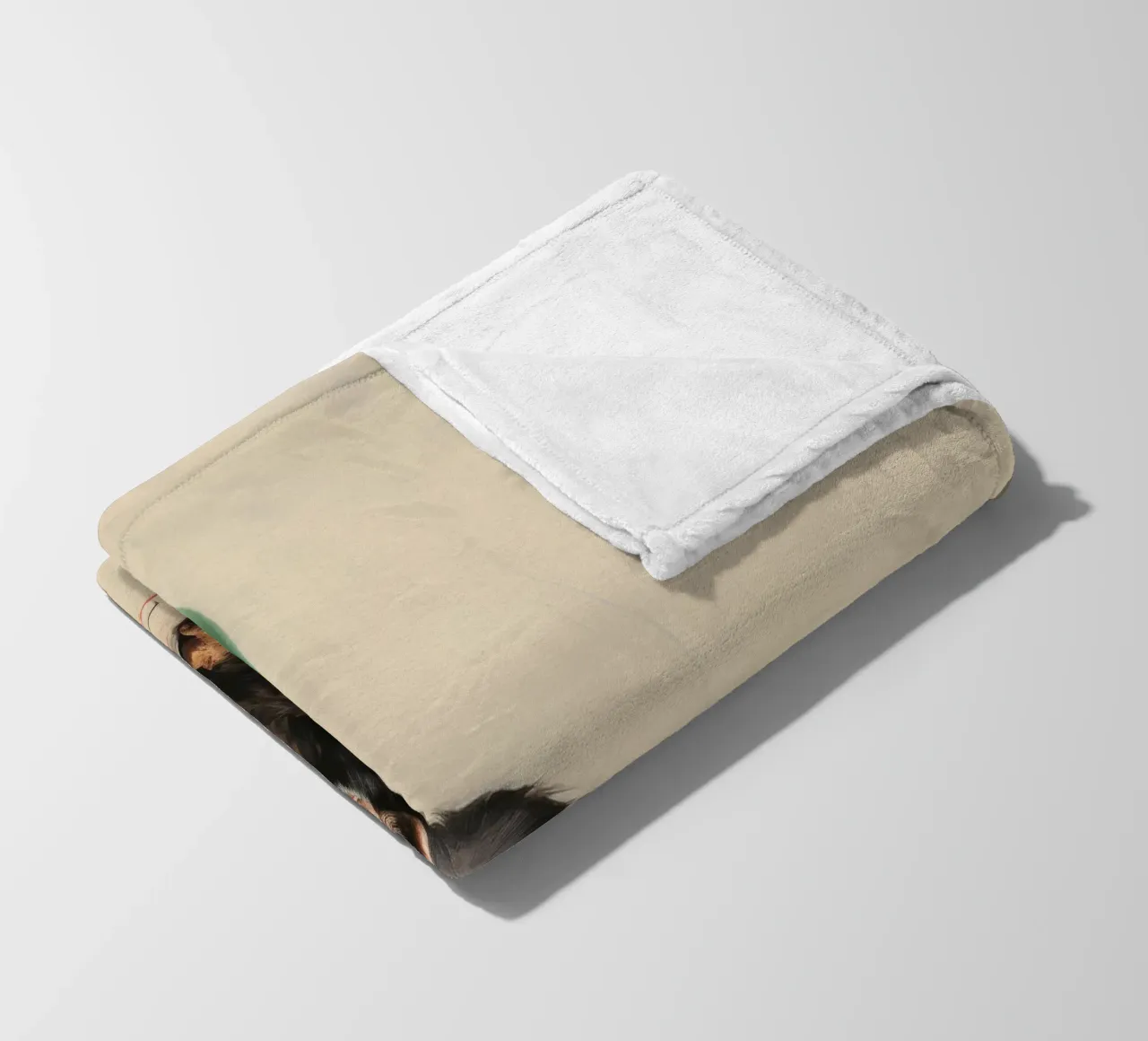 Scimpanzé minimo 1 coperta in pile da Minimal Animal Art