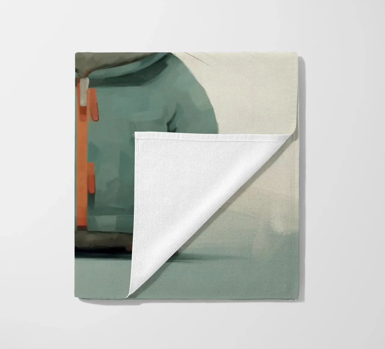 Cincillà minimo 3 telo mare da Minimal Animal Art
