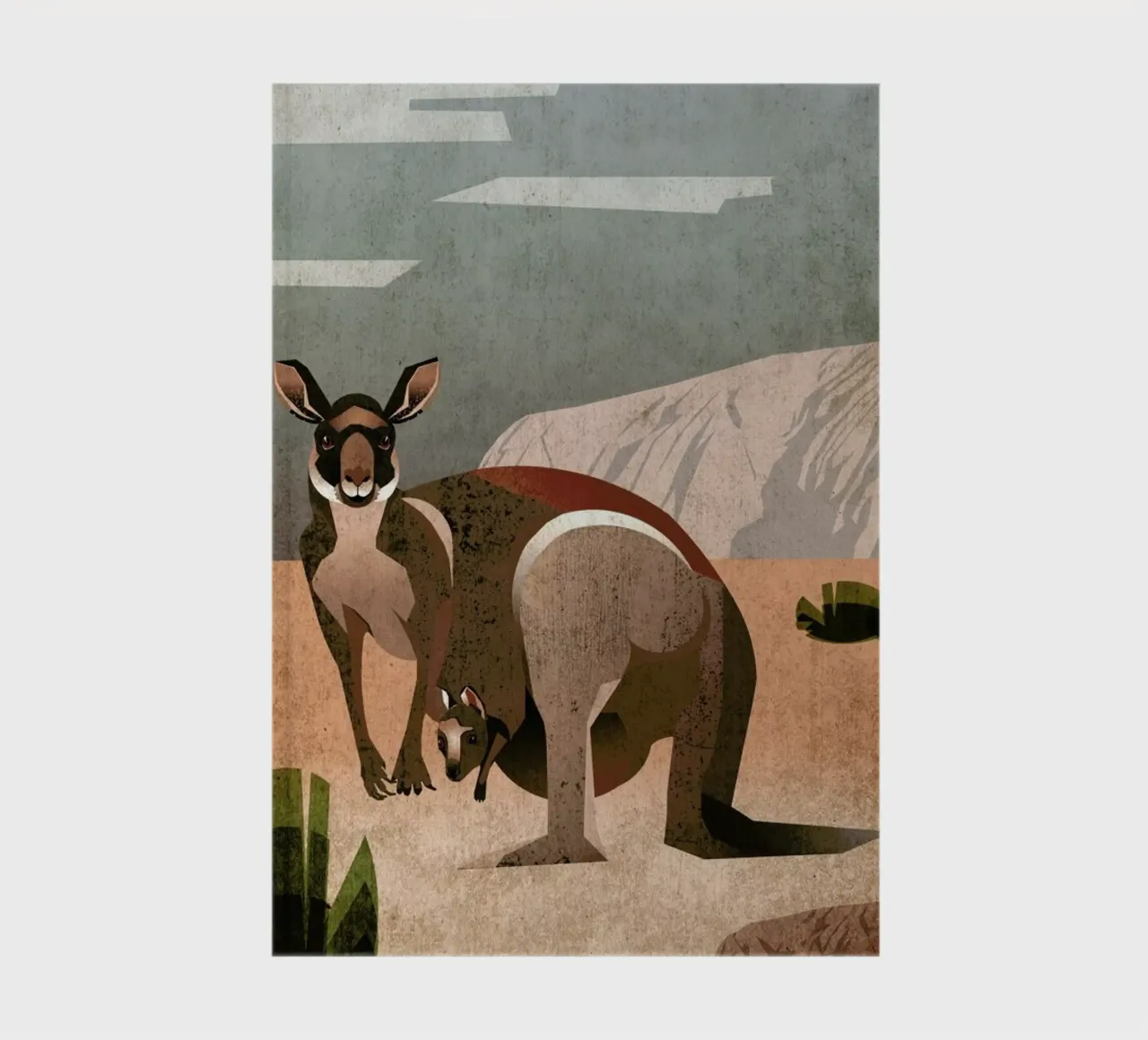 Känguru notebook by Sabrina Ziegenhorn