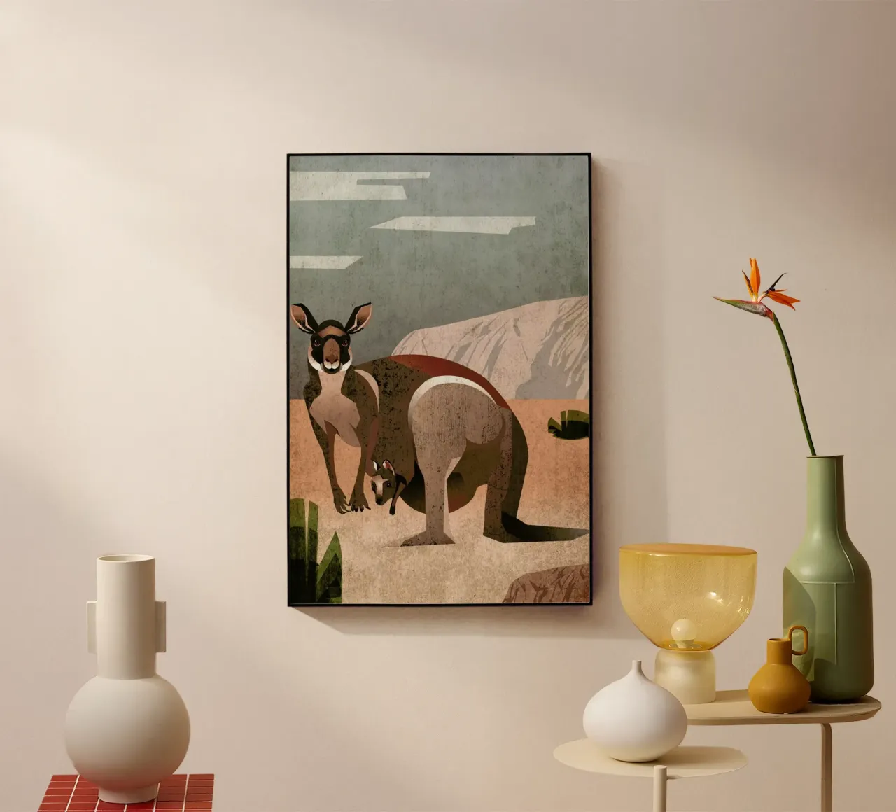 Känguru plexiglass da Sabrina Ziegenhorn