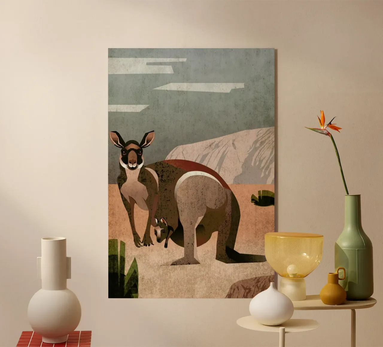 Känguru plexiglass da Sabrina Ziegenhorn