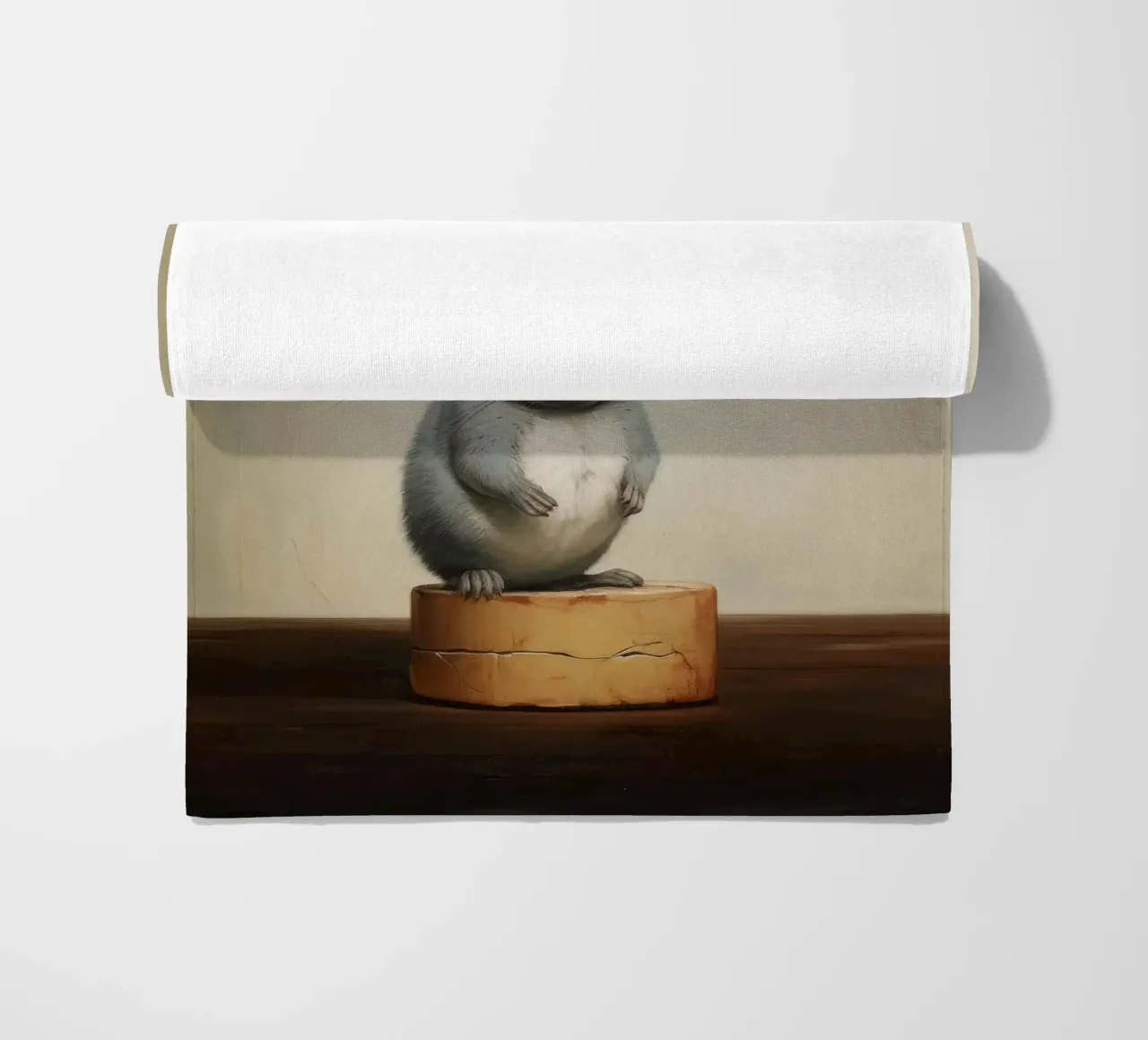Cincillà minimo 1 telo mare da Minimal Animal Art