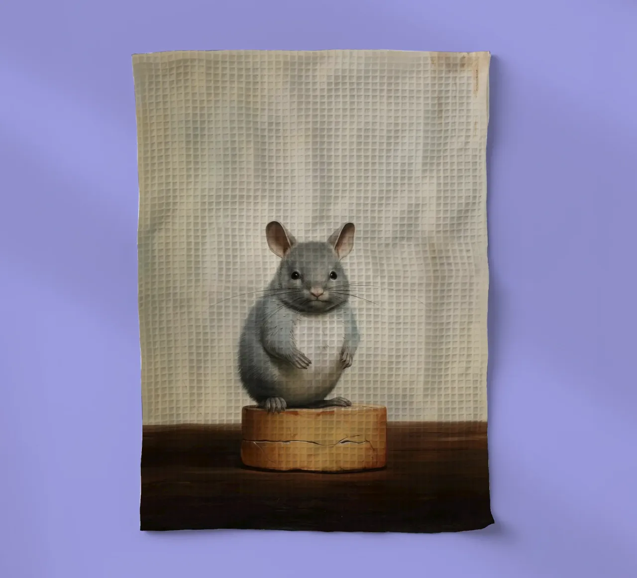 Cincillà minimo 1 canovaccio da cucina da Minimal Animal Art