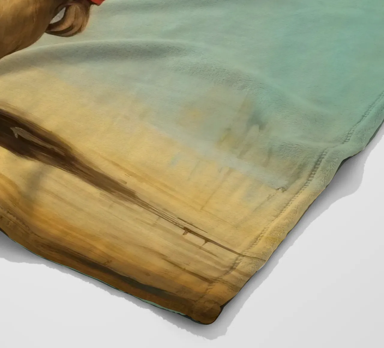 Minimal Chipmunk 2 coperta in pile da Minimal Animal Art