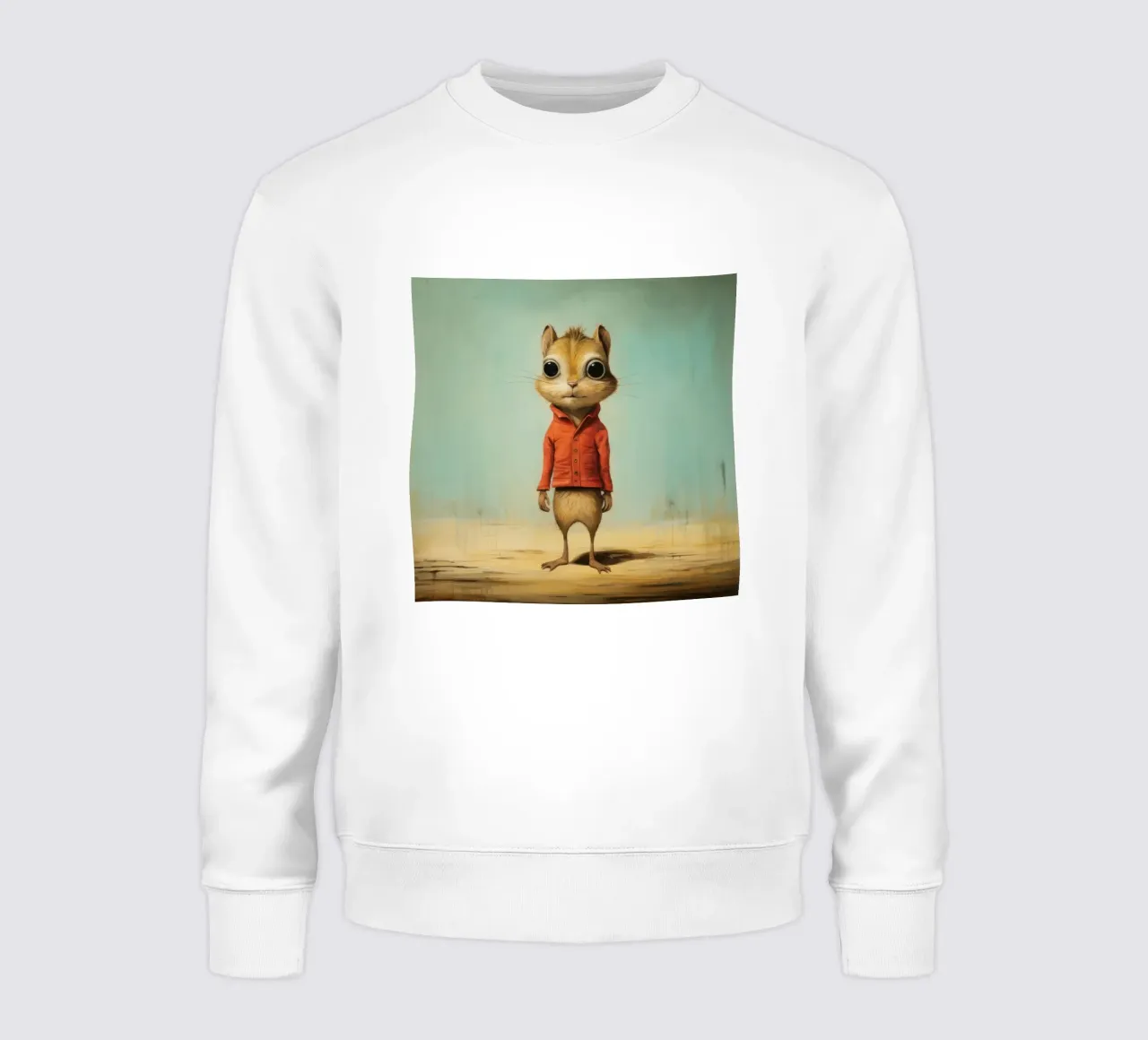 Minimal Chipmunk 2 felpa da Minimal Animal Art