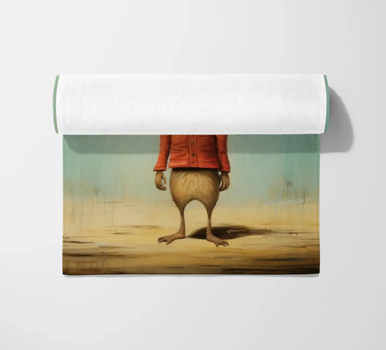 Minimal Chipmunk 2 telo mare da Minimal Animal Art