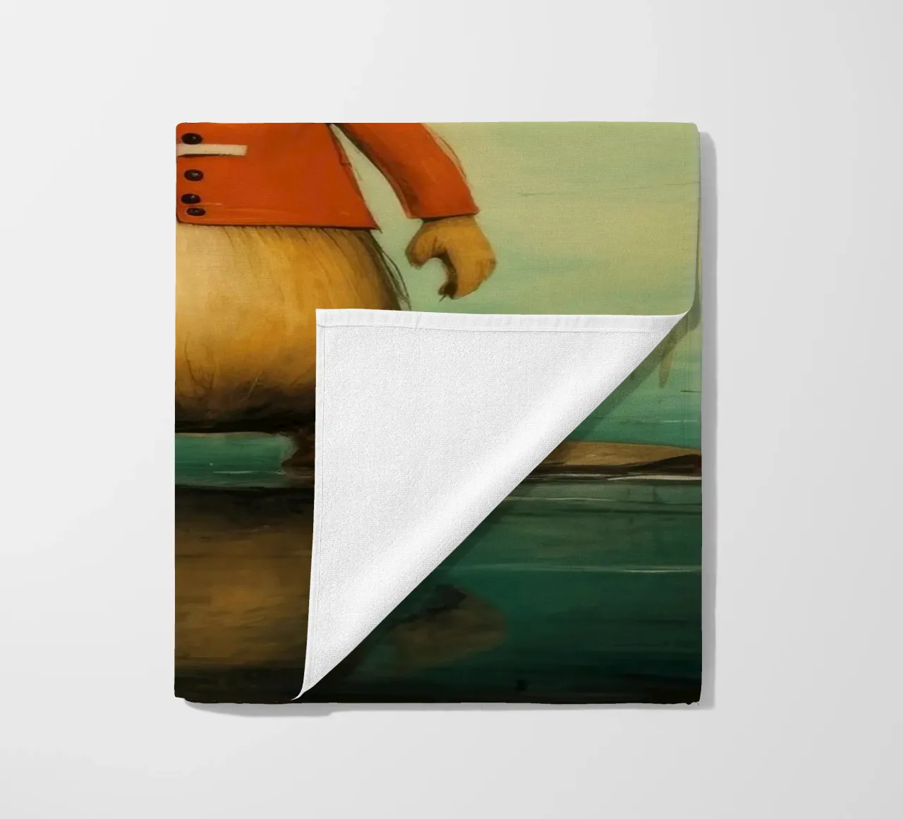 Minimal Chipmunk 3 telo mare da Minimal Animal Art