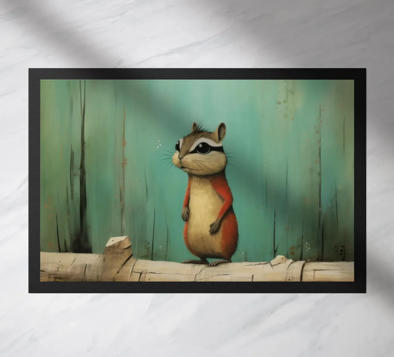 Minimal Chipmunk 1 zerbino da Minimal Animal Art