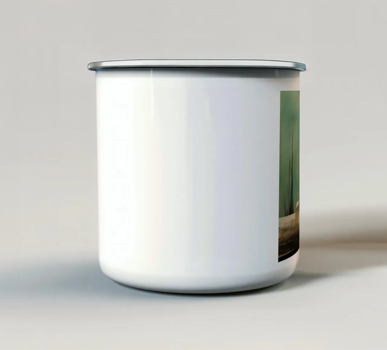 Minimal Chipmunk 1 tazza in smalto da Minimal Animal Art